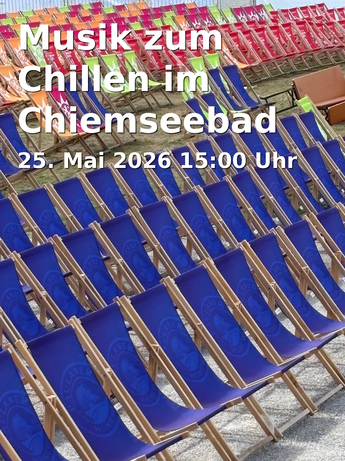 Event: Musik zum Chillen im Chiemseebad Seebruck