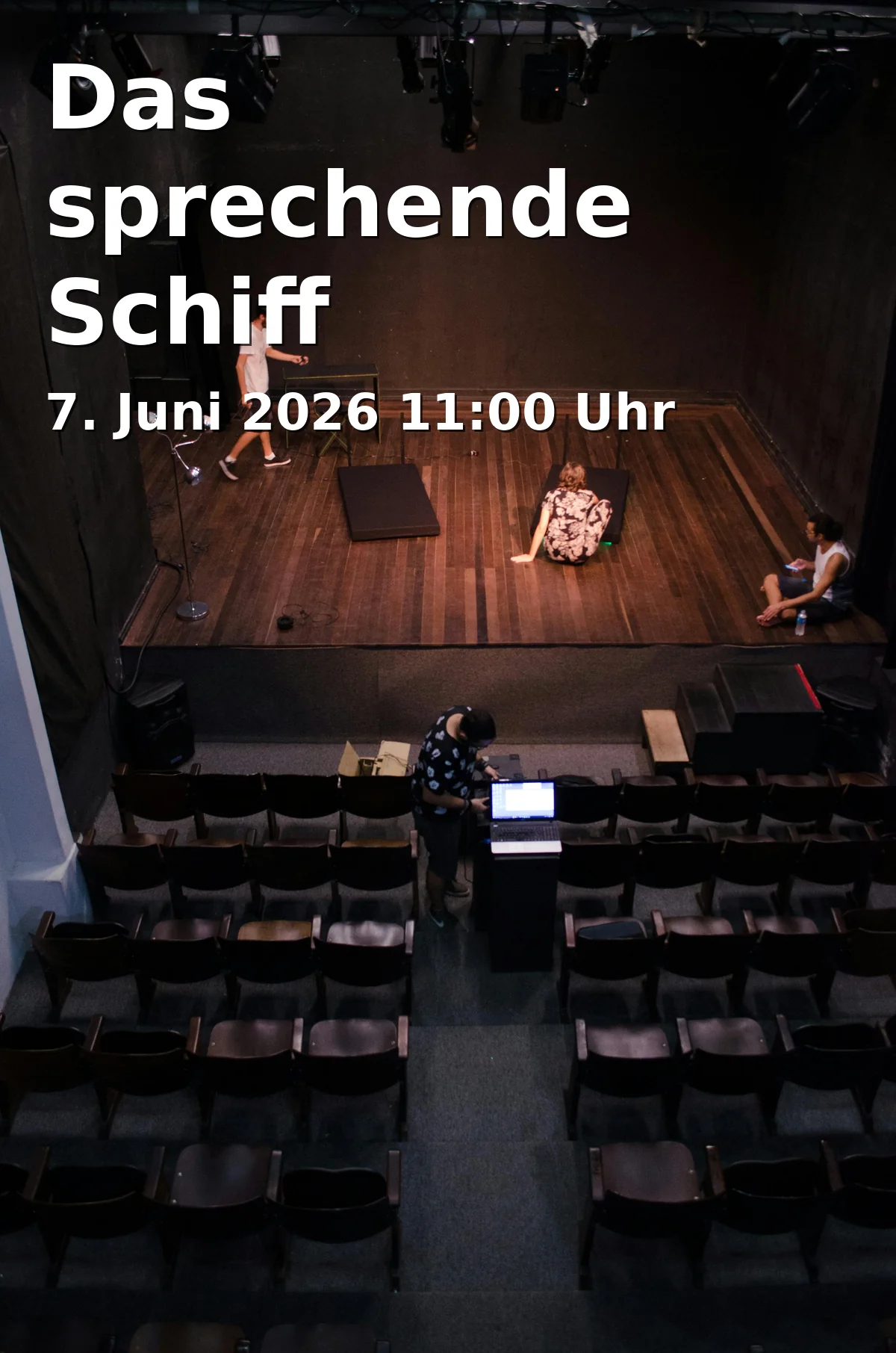 Event: Das sprechende Schiff in Schiffbauergasse 9b, 14467 Potsdam on 7. Juni 2026