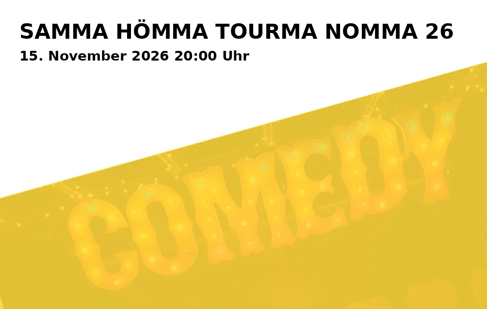 Event: SAMMA HÖMMA TOURMA NOMMA 26