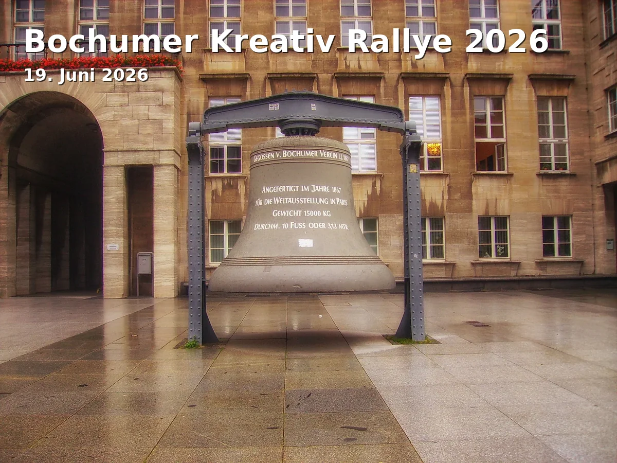 Event: Bochumer Kreativ Rallye 2026 in Oval Office, Bochum on 19. Juni 2026