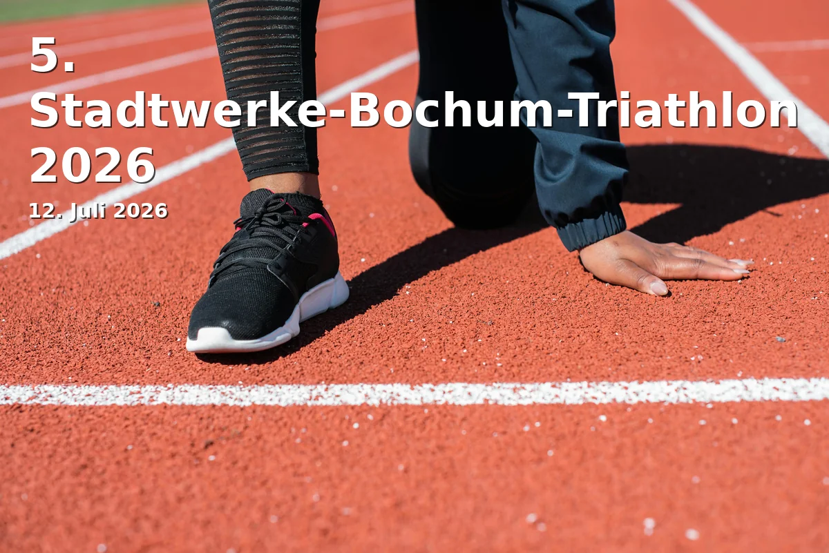 Event: 5th Stadtwerke-Bochum-Triathlon 2026 in Wiesental, Bochum on 12. July 2026