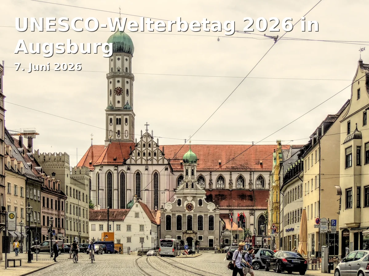 Event: UNESCO World Heritage Day 2026 in Augsburg in Augsburg on 7. June 2026