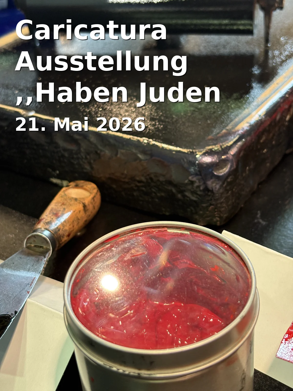 Event: Caricatura Ausstellung ,,Haben Juden nichts zu lachen"