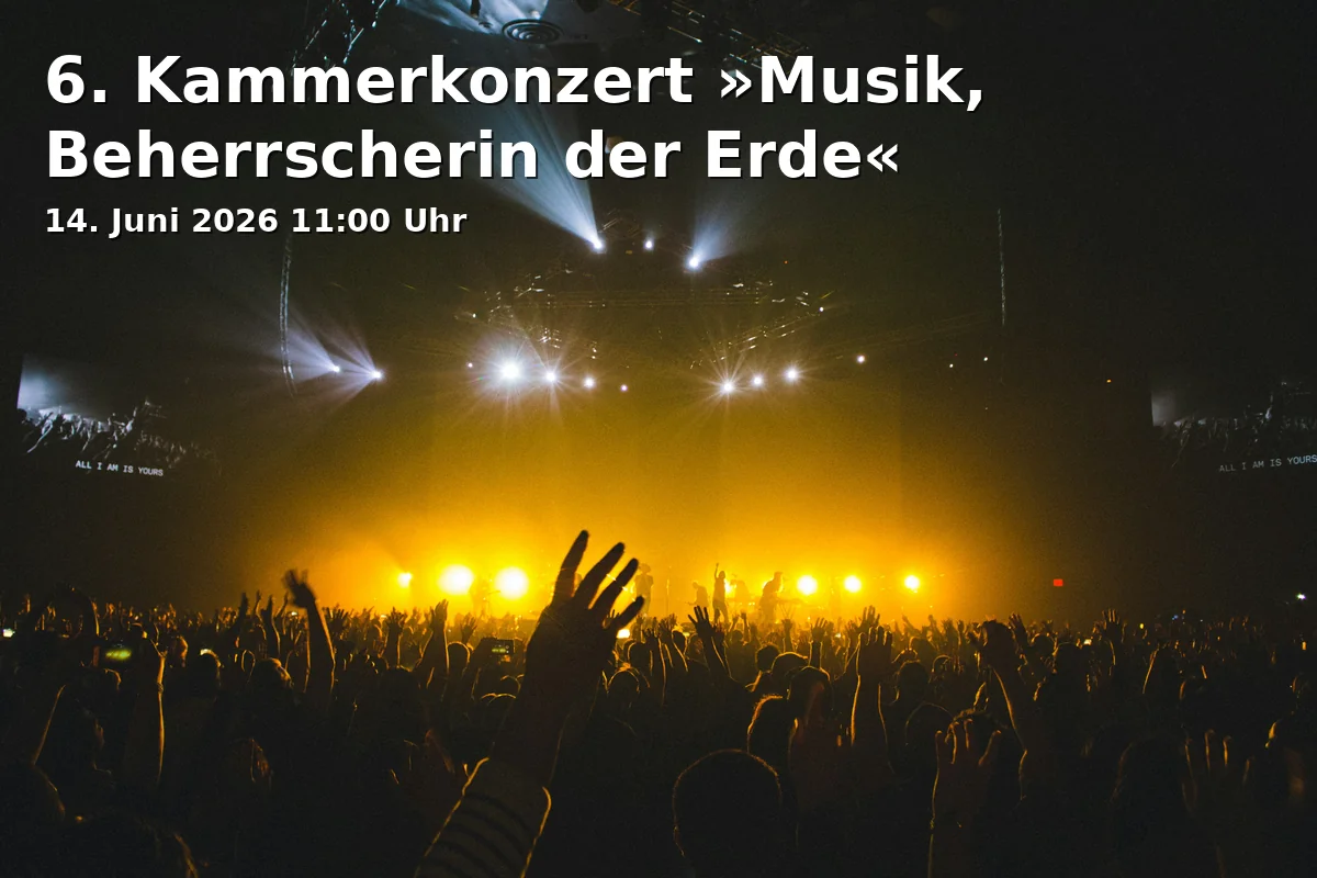 Event: 6. Chamber Concert »Music, Mistress of the Earth« in Kleiner Goldener Saal, Jesuitengasse 12, 86152 Augsburg on 14. June 2026