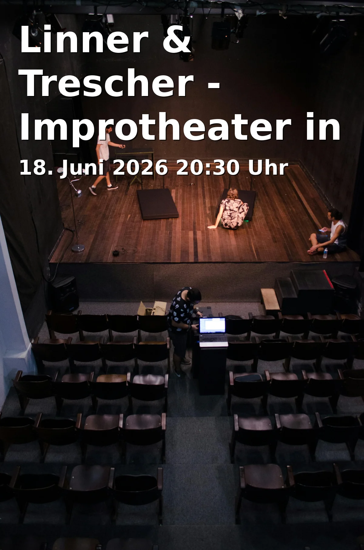 Event: Linner & Trescher - Impro Theatre in Augsburg in Sensemble Theater, Bergmühlstraße 34, 86153 Augsburg on 18. June 2026