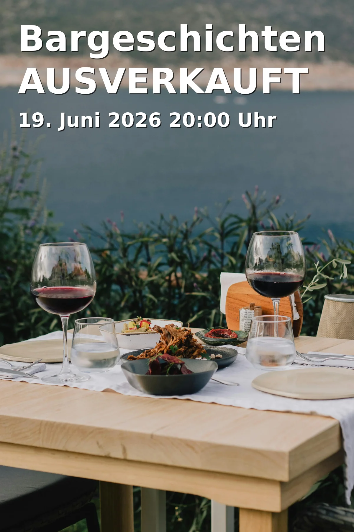 Event: Bar Stories SOLD OUT in Parktheater im Kurhaus Göggingen, Klausenberg 6, 86199 Augsburg on 19. June 2026