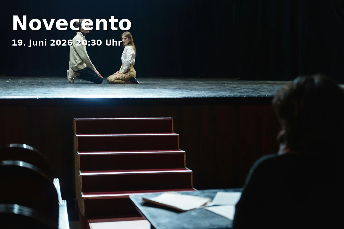 Event: Novecento in Sensemble Theater, Bergmühlstraße 34, 86153 Augsburg on 19. June 2026
