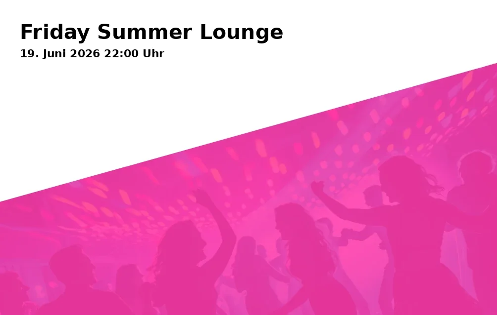 Event: Friday Summer Lounge in Rockfabrik Augsburg, Piccardstraße 6a, 86159 Augsburg on 19. June 2026