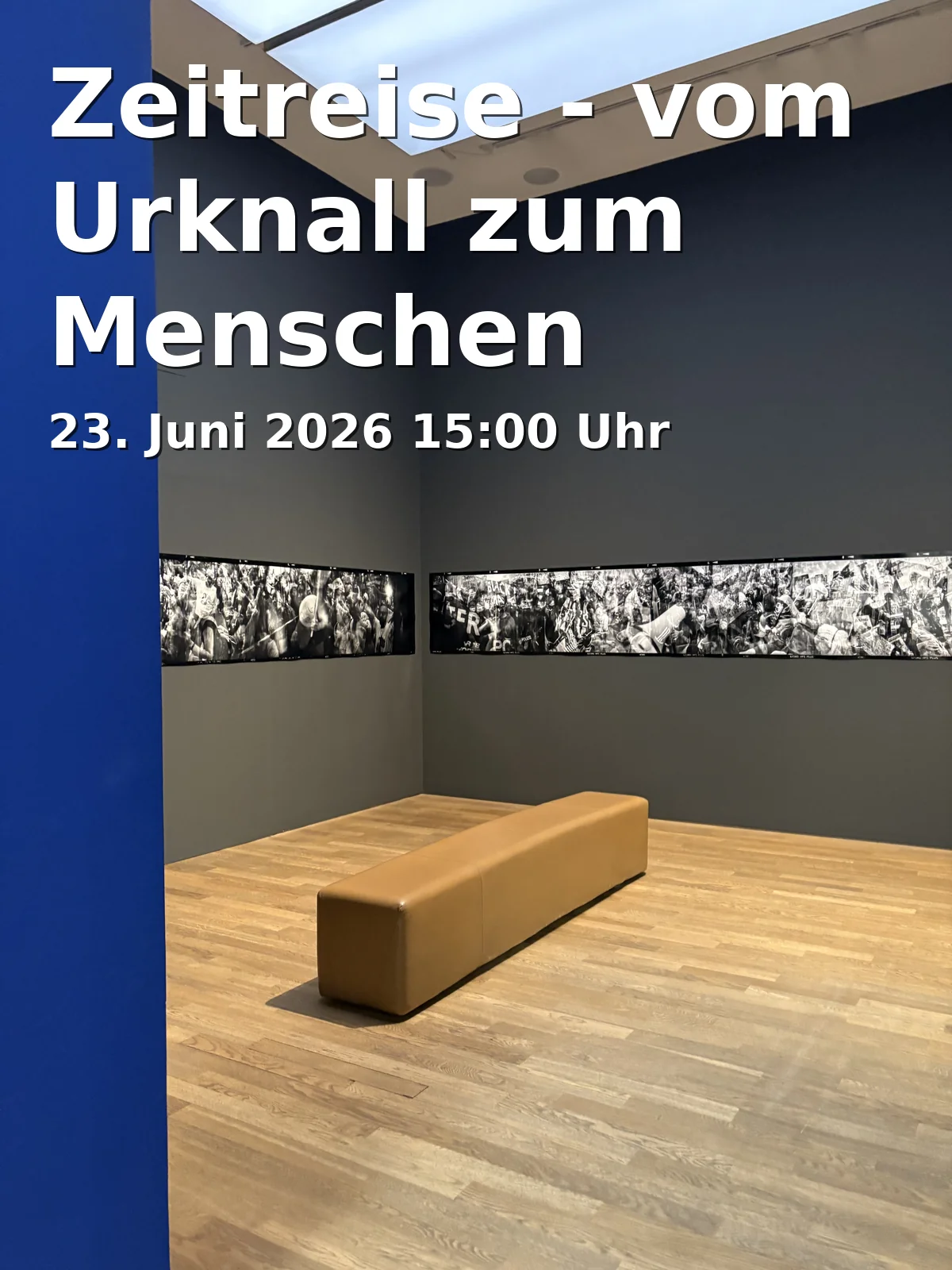 Event: Time Travel - From the Big Bang to Humans in Sparkassen-Planetarium Augsburg, Ludwigstraße 14, 86152 Augsburg on 23. June 2026