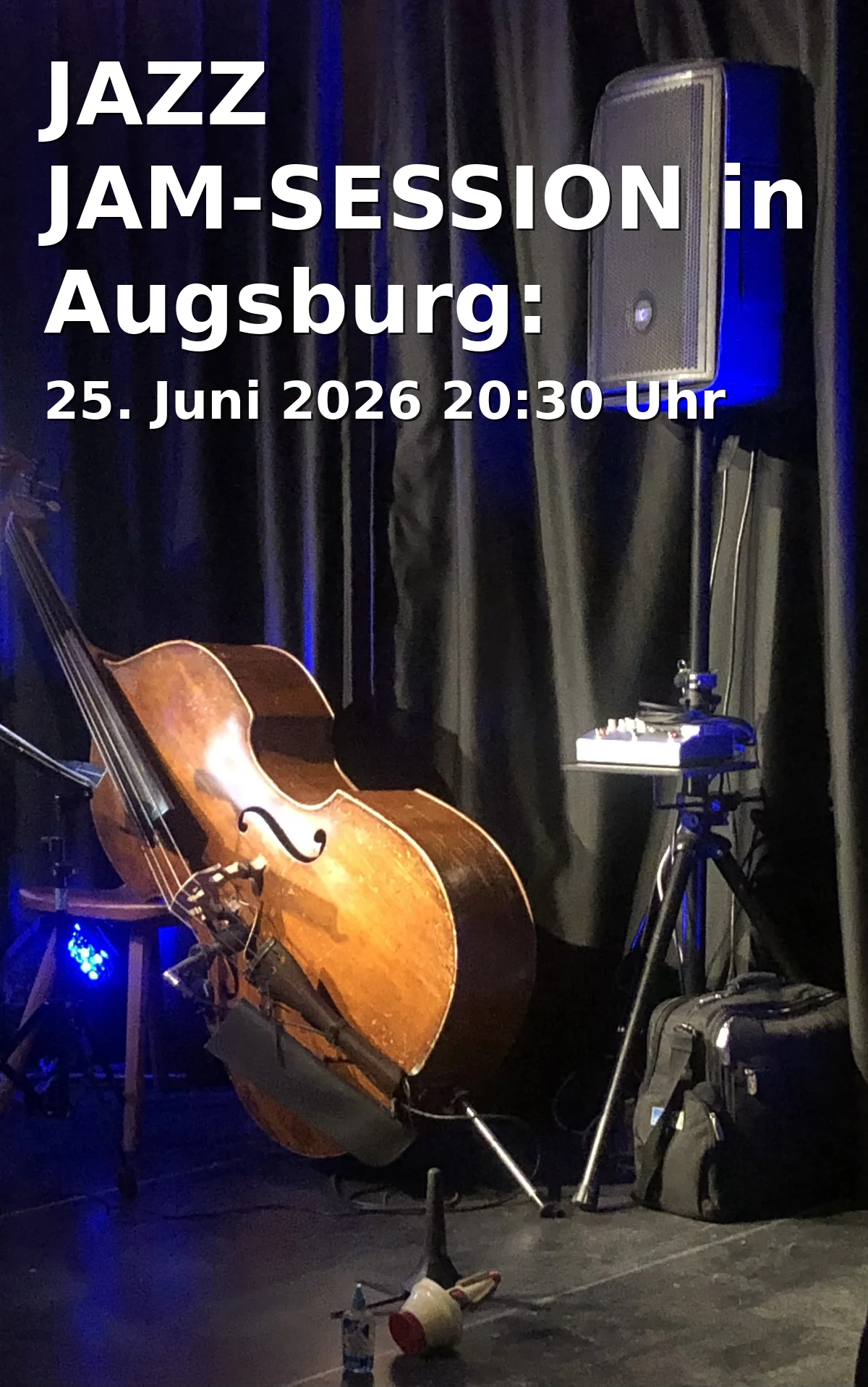 Event: JAZZ JAM-SESSION in Augsburg: Spontaneous Jazz Evening at Sensemble in Sensemble, Bergmühlstraße 34, 86153 Augsburg on 25. June 2026