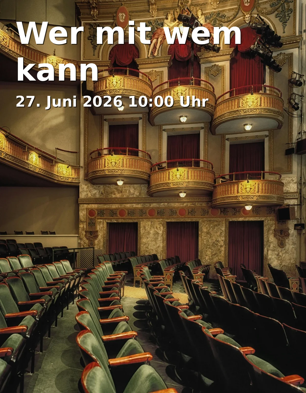 Event: Who can do what with whom in Sensemble, Bergmühlstraße 34 on 27. June 2026