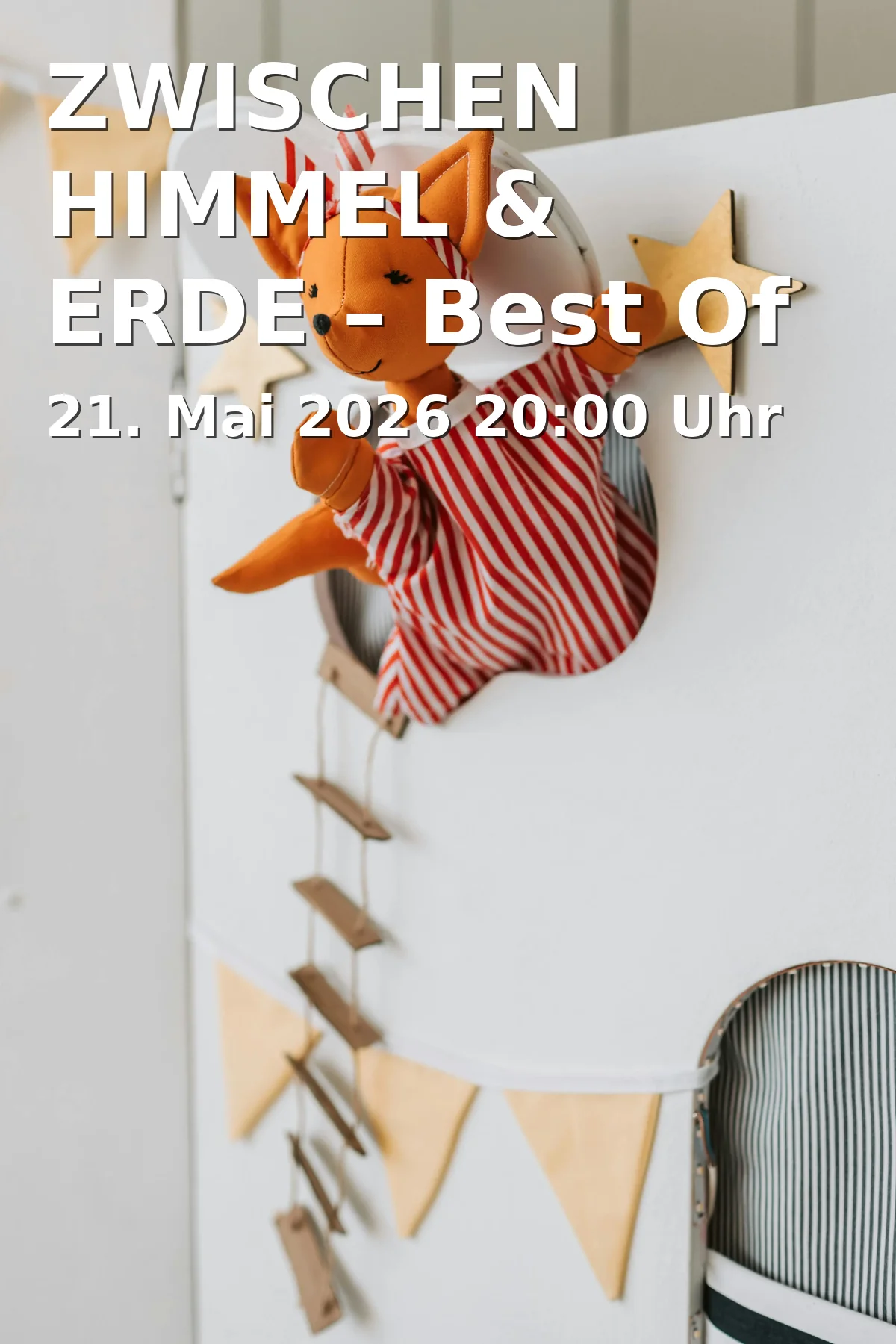 Event: ZWISCHEN HIMMEL & ERDE – Best Of Programm aus 30 Jahren COMOEDIA MUNDI in Theaterzelt am Rockzipfel, Grieser Spitz, 93059 Regensburg on 21. Mai 2026