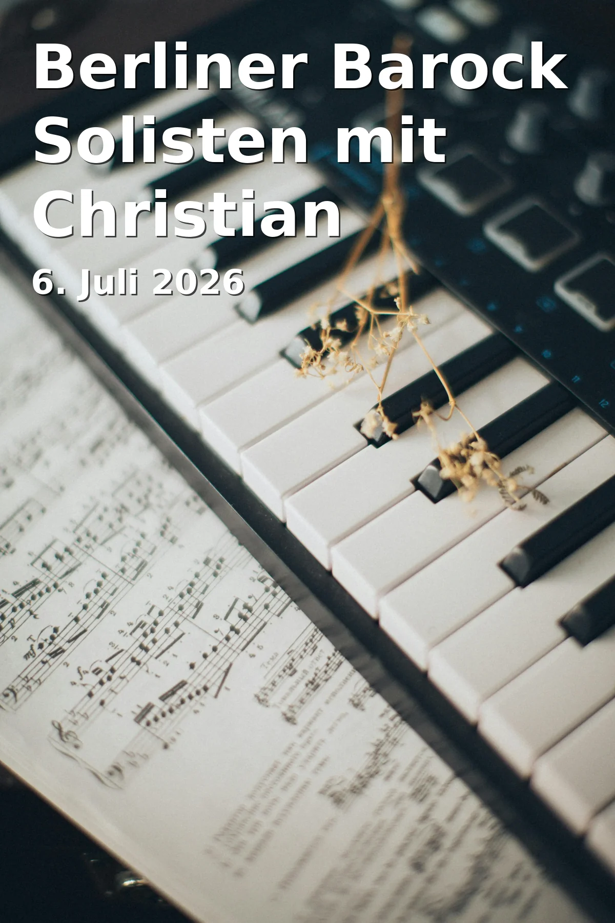 Event: Berliner Barock Solisten mit Christian Tetzlaff in Max-Littmann-Saal, Kurhausstraße 1, 97688 Bad Kissingen on 6. Juli 2026