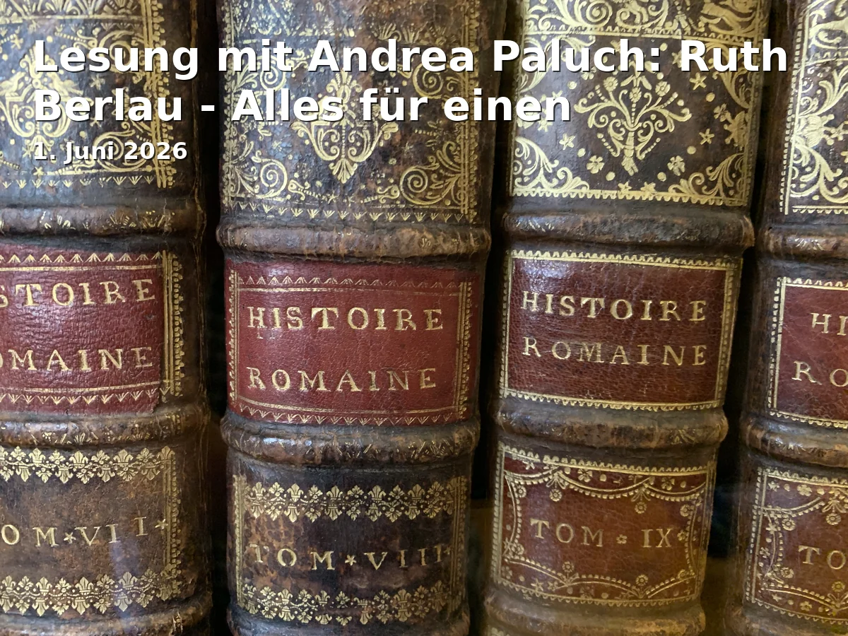 Event: Lesung mit Andrea Paluch: Ruth Berlau - Alles für einen