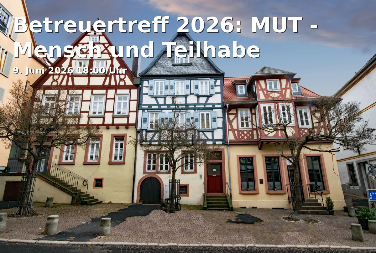 Event: Caregiver Meeting 2026: MUT - People and Participation