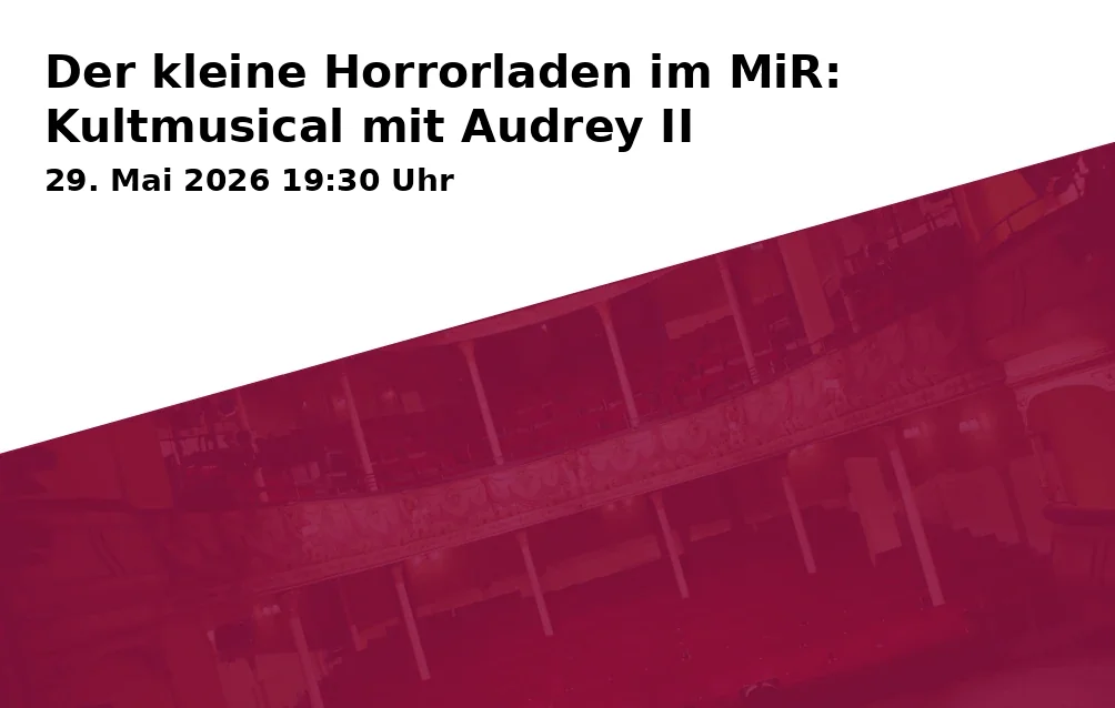 The Little Shop of Horrors at MiR: Cult Musical with Audrey II