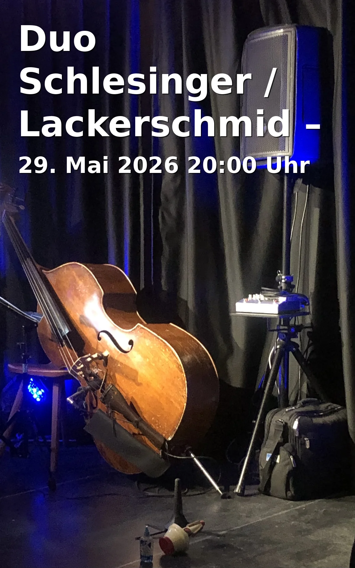 Event: Duo Schlesinger / Lackerschmid – HERZSCHMERZ - Lüpertzlieder