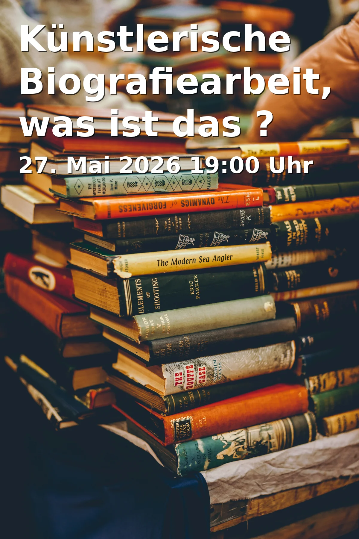 Event: Artistic Biographical Work, what is that? in Ina Walther, Bachstraße 17, Prien a. Chiemsee on 27. May 2026