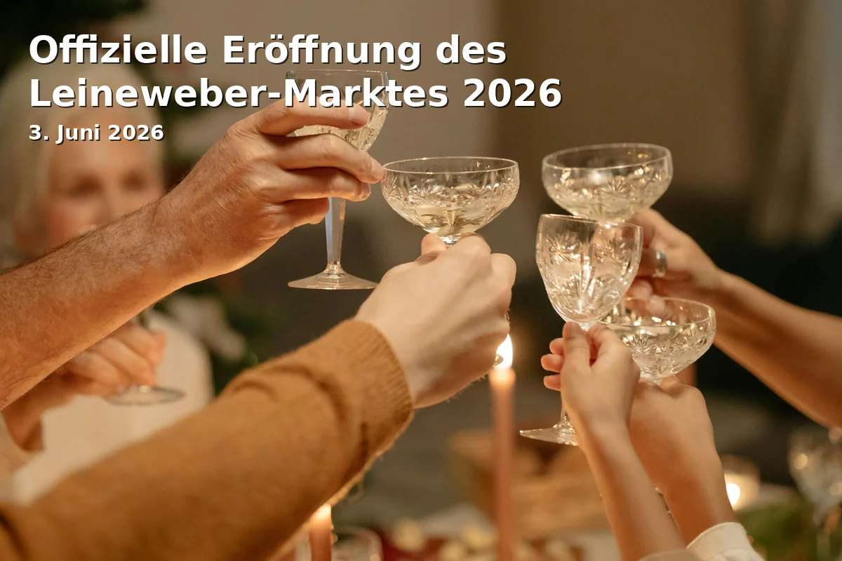 Event: Offizielle Eröffnung des Leineweber-Marktes 2026