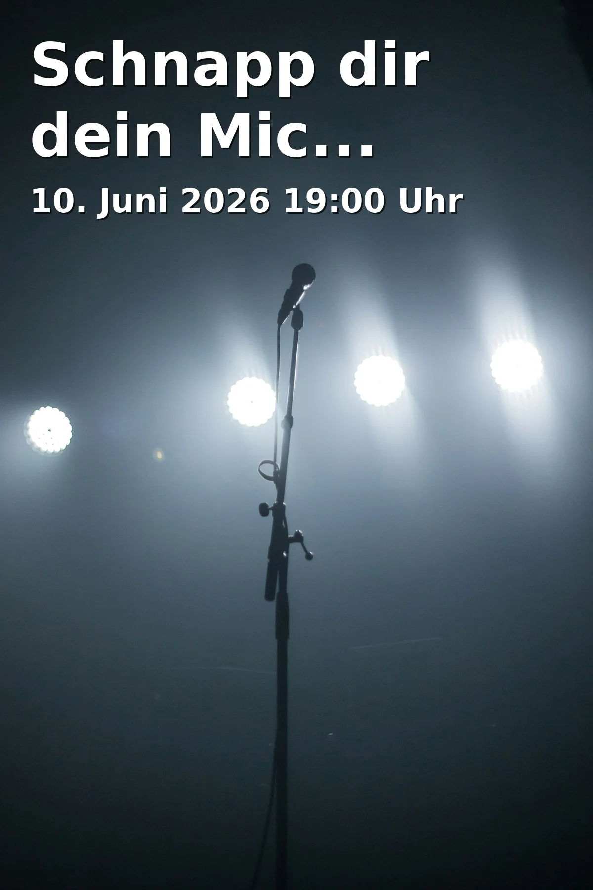 Event: Grab your mic...