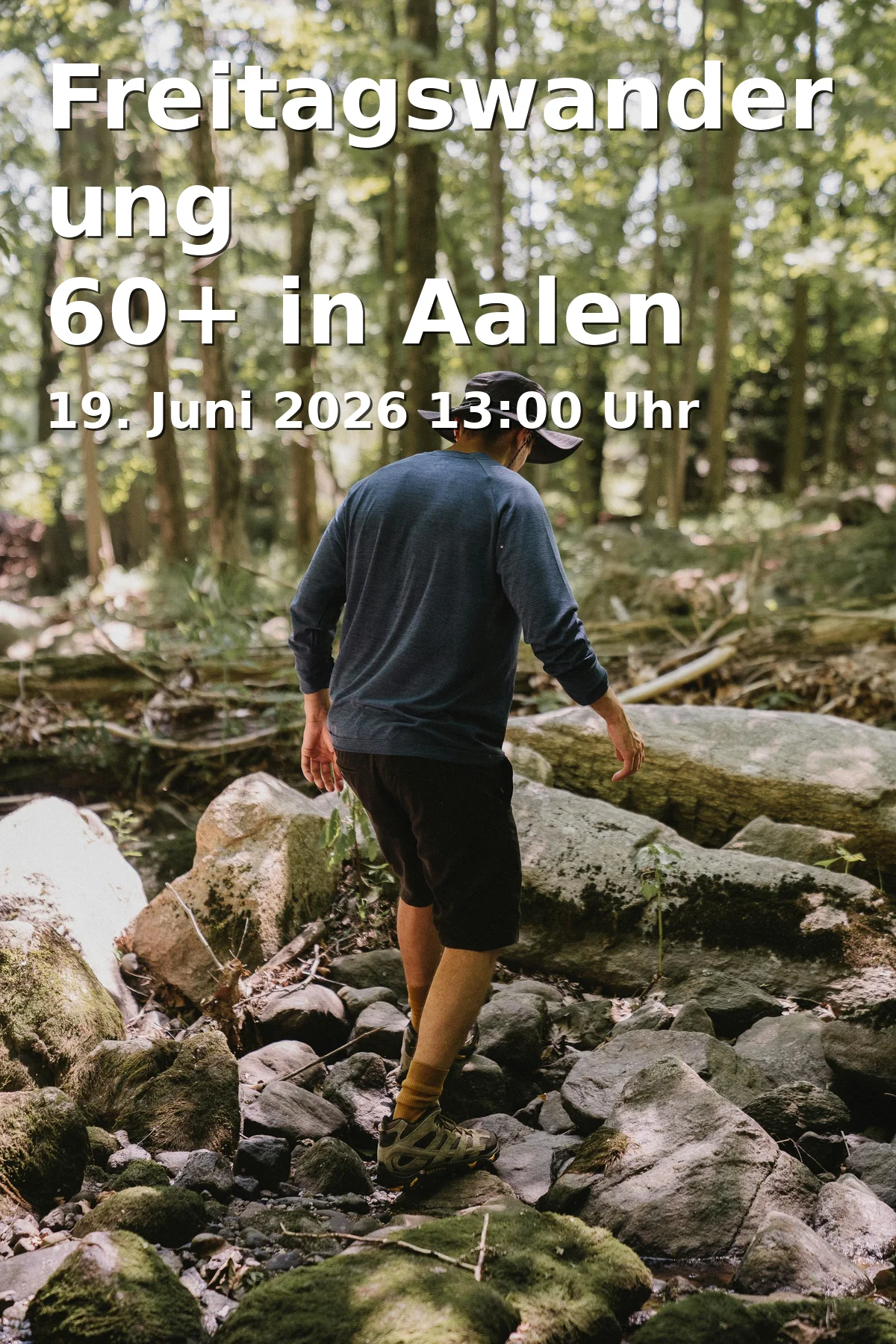 Event: Freitagswanderung 60+ in Aalen in Treffpunkt Greutplatz, Aalen on 19. Juni 2026