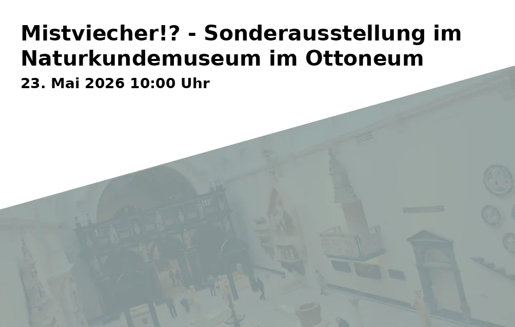 Event: Mistviecher!? - Sonderausstellung im Naturkundemuseum im Ottoneum