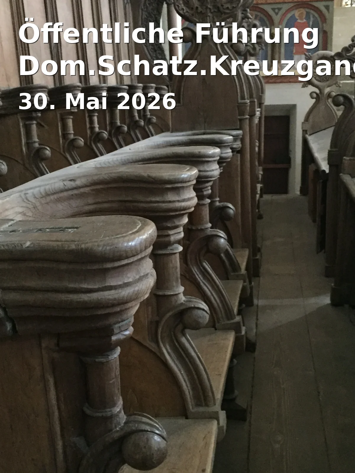 Event: Öffentliche Führung  Dom.Schatz.Kreuzgang