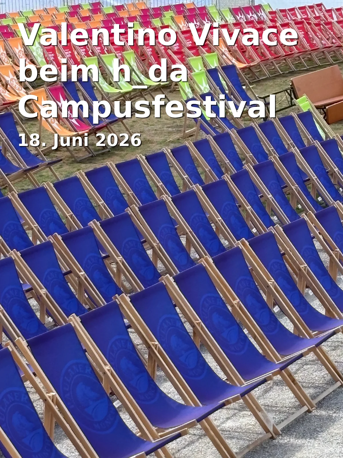 Valentino Vivace beim h_da Campusfestival
