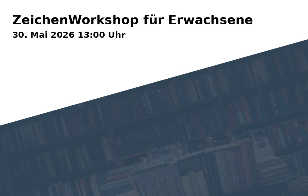 Event: Drawing Workshop for Adults in Stadtteilbibliothek Buer im Linden-Karree, Hochstraße 40-44, 45894 Gelsenkirchen on 30. May 2026