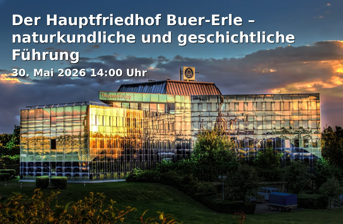 Event: Der Hauptfriedhof Buer-Erle – naturkundliche und geschichtliche Führung