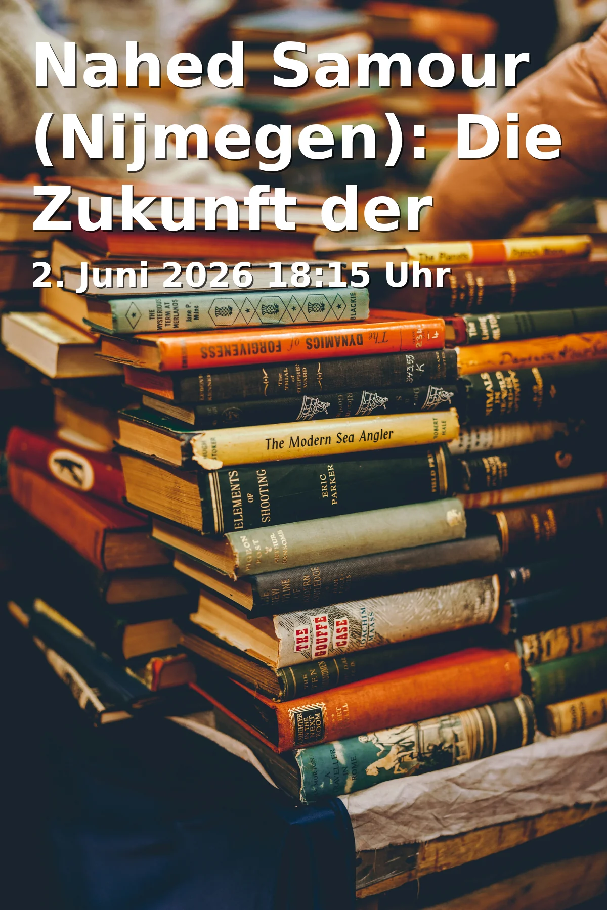 Event: Nahed Samour (Nijmegen): Die Zukunft der deutschen Nahostpolitik und des Völkerrechts