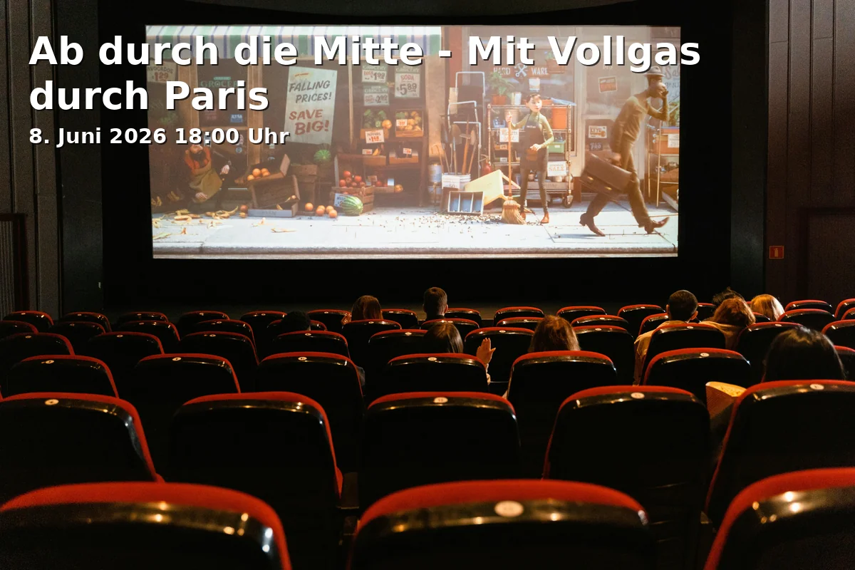 Event: Let’s Go for It - Full Throttle Through Paris in filmforum, Dellplatz 16, 47051 Duisburg on 8. June 2026