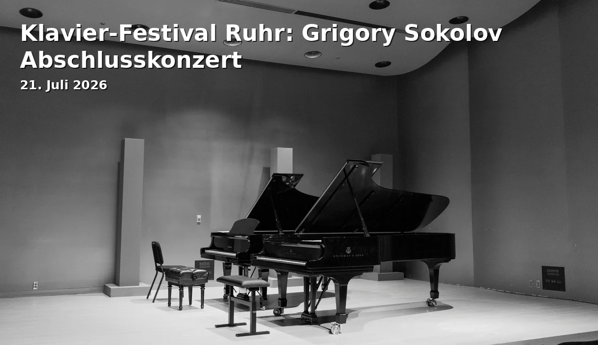 Event: Klavier-Festival Ruhr: Grigory Sokolov Abschlusskonzert