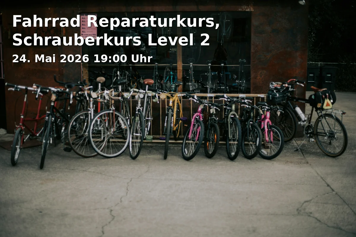 Bicycle Repair Course, Level 2