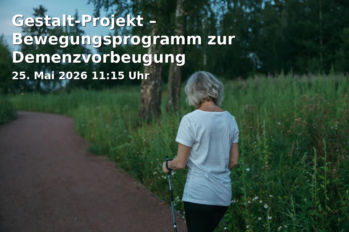 Gestalt Project – Movement Program for Dementia Prevention