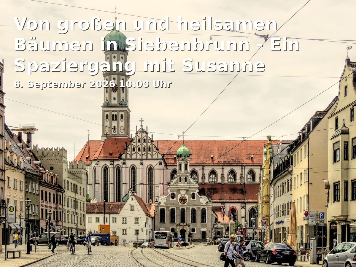 Event: Von großen und heilsamen Bäumen in Siebenbrunn - Ein Spaziergang mit Susanne Billmayer und Sebastian Kochs