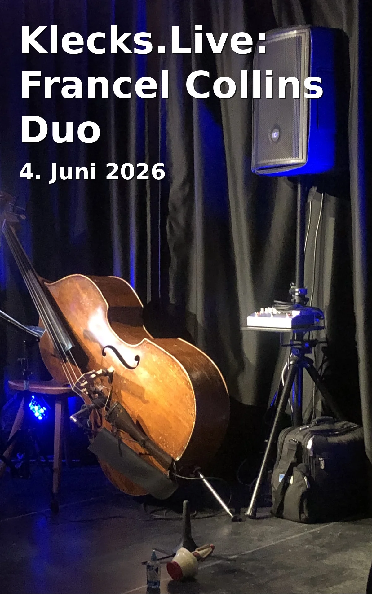 Event: Klecks.Live: Francel Collins Duo