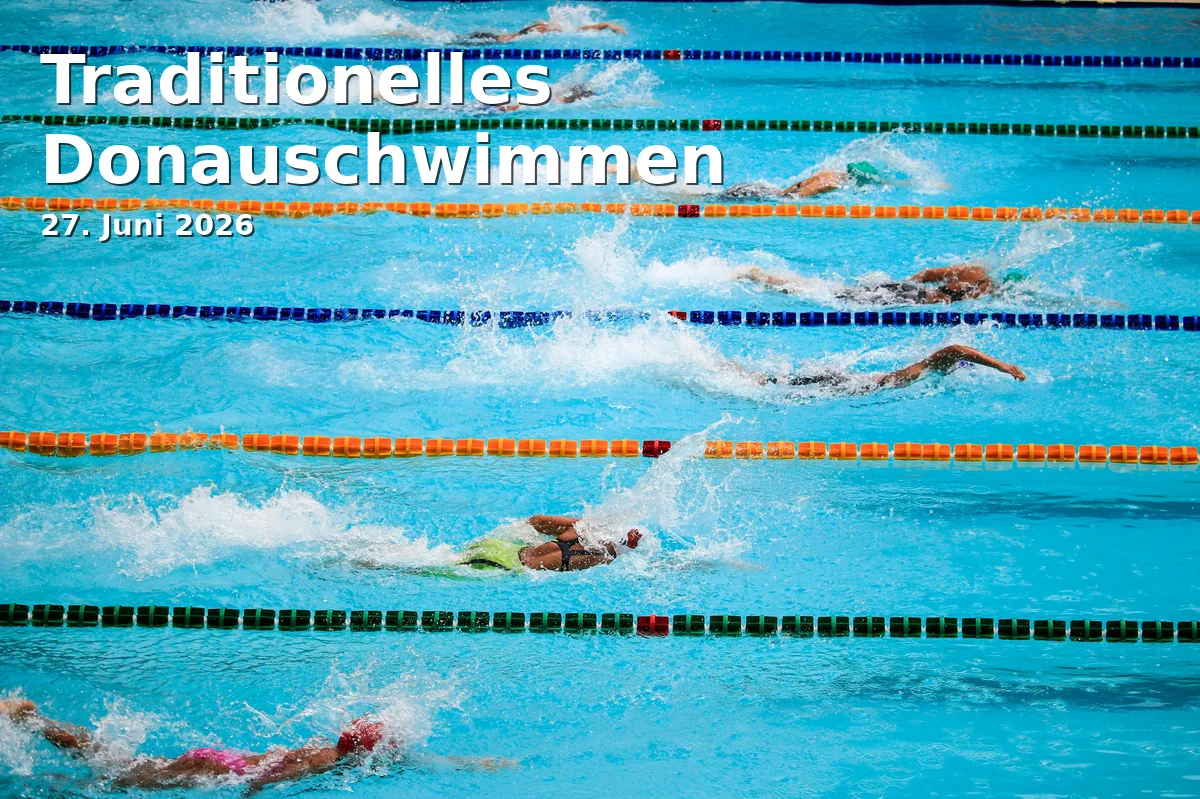 Event: Traditional Danube Swimming in Altes Messpegelhaus, Luitpoldstraße, Ingolstadt on 27. June 2026