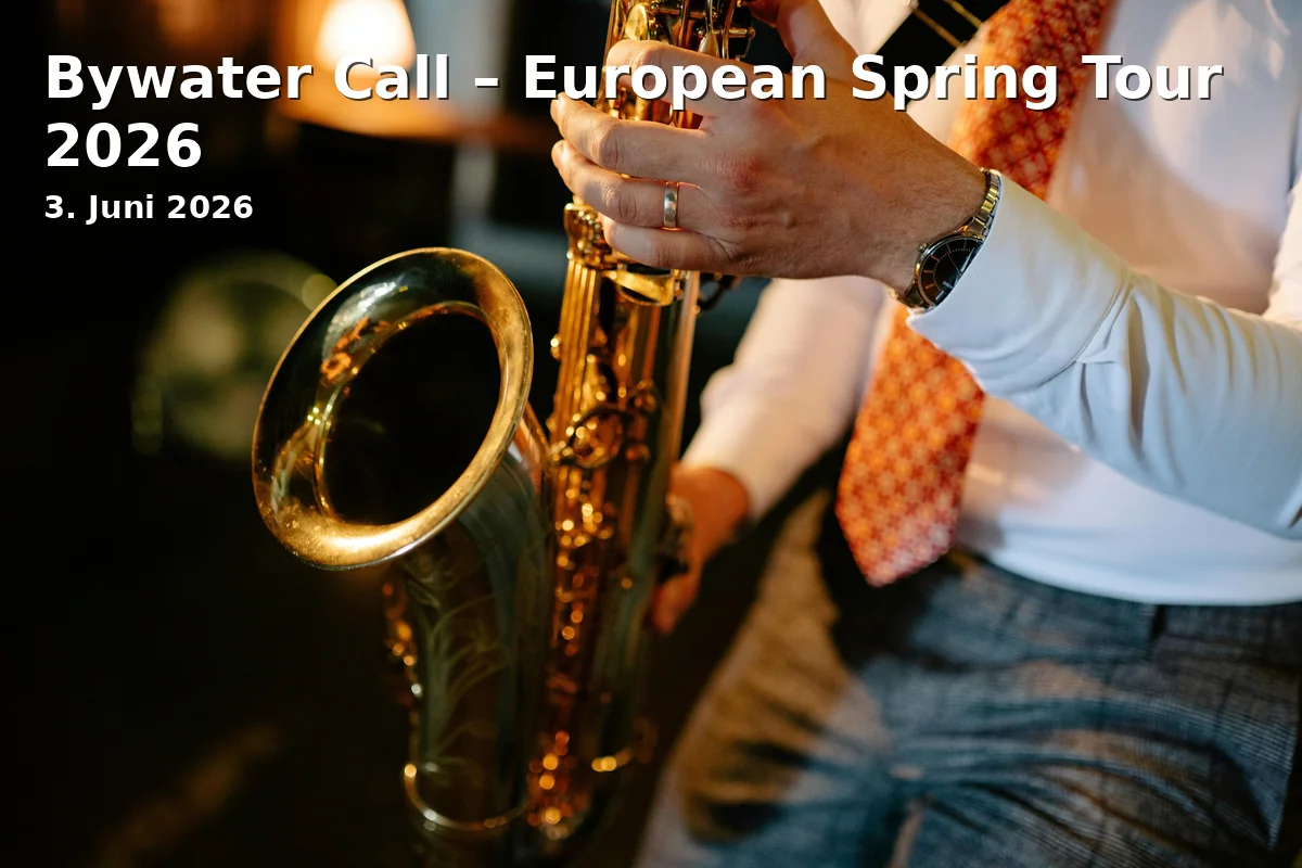 Event: Bywater Call – European Spring Tour 2026 in Colos-Saal, Roßmarkt 19, 63739 Aschaffenburg on 3. June 2026