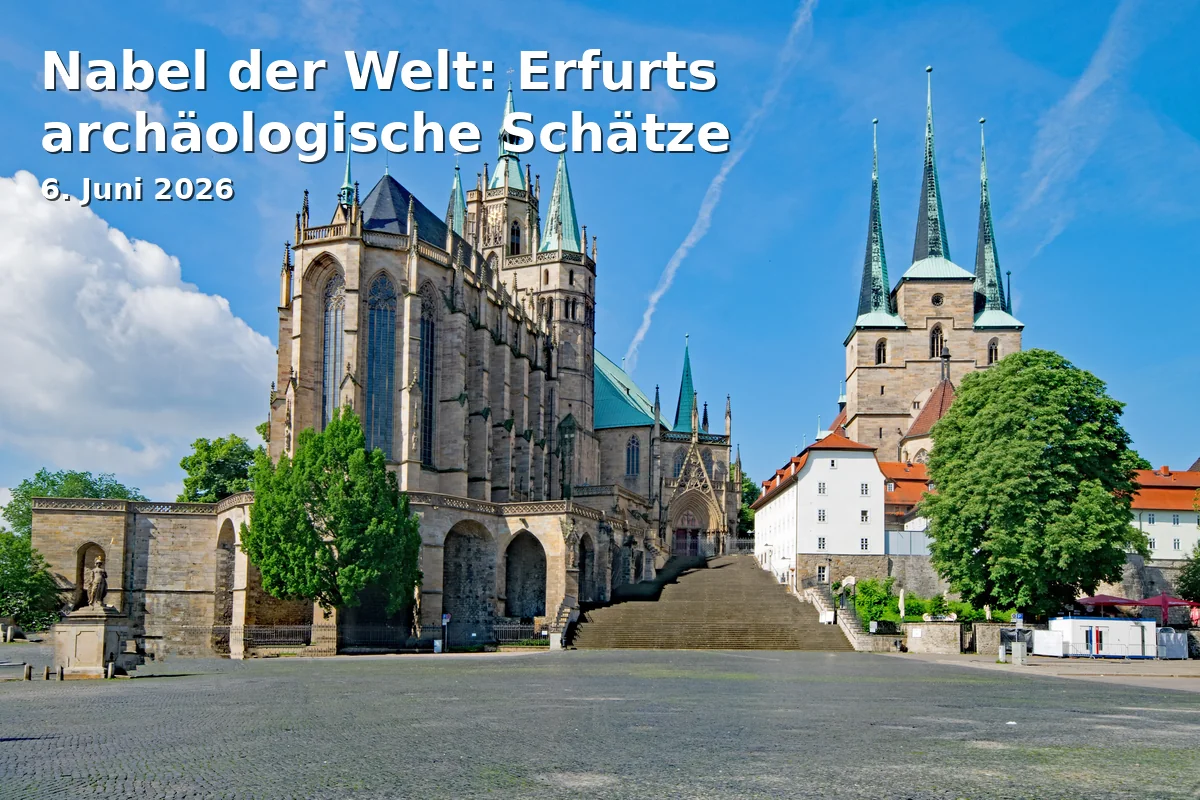 Event: Nabel der Welt: Erfurts archäologische Schätze in Stadtmuseum Haus zum Stockfisch, Johannesstraße 169, Erfurt on 6. Juni 2026