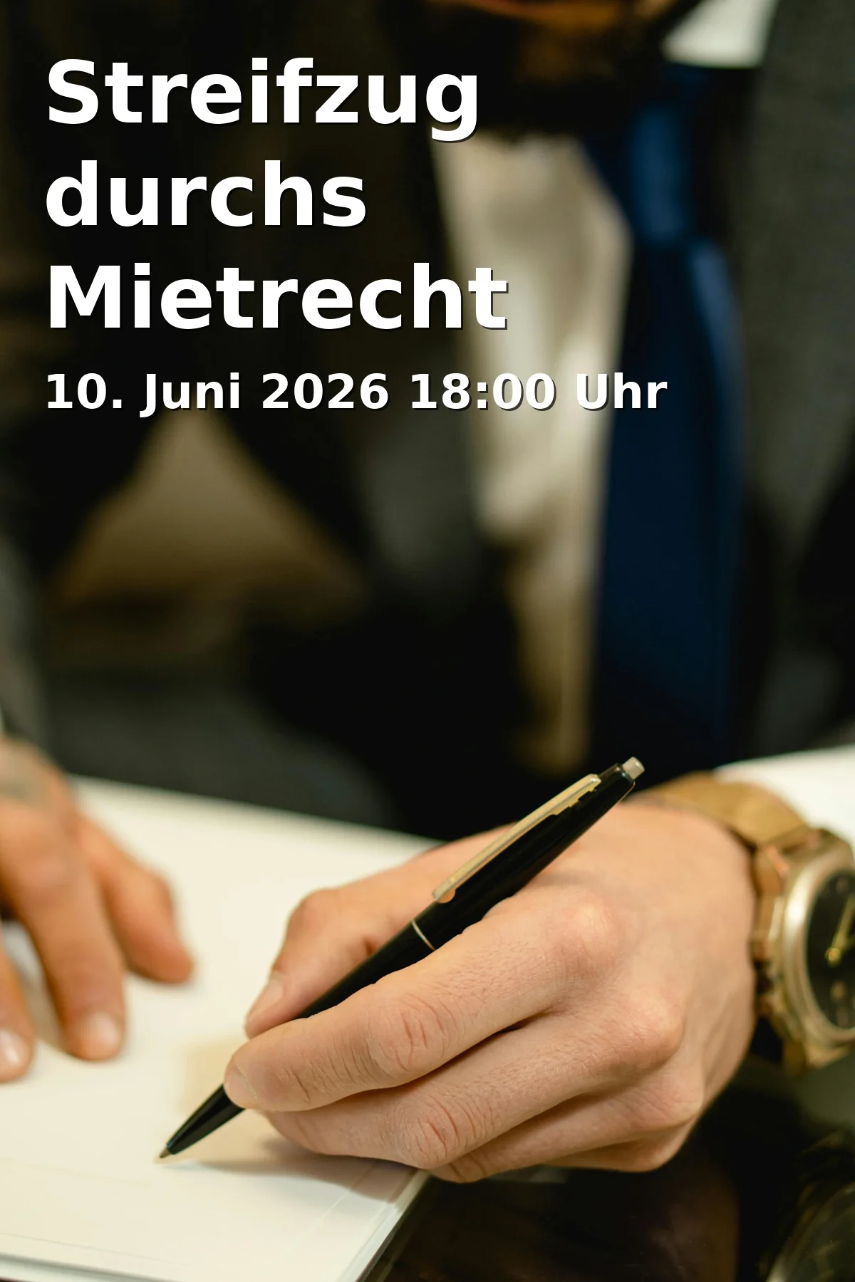 Event: Streifzug durchs Mietrecht in Wolf-Ferrari-Haus, Rathausplatz 2, 85521 Ottobrunn on 10. Juni 2026