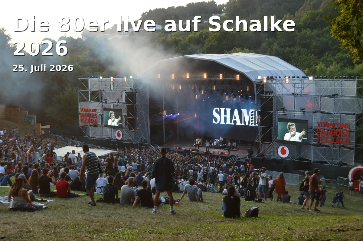 Event: The 80s Live at Schalke 2026 in VELTINS-Arena, Arenaring 1, 45891 Gelsenkirchen on 25. July 2026