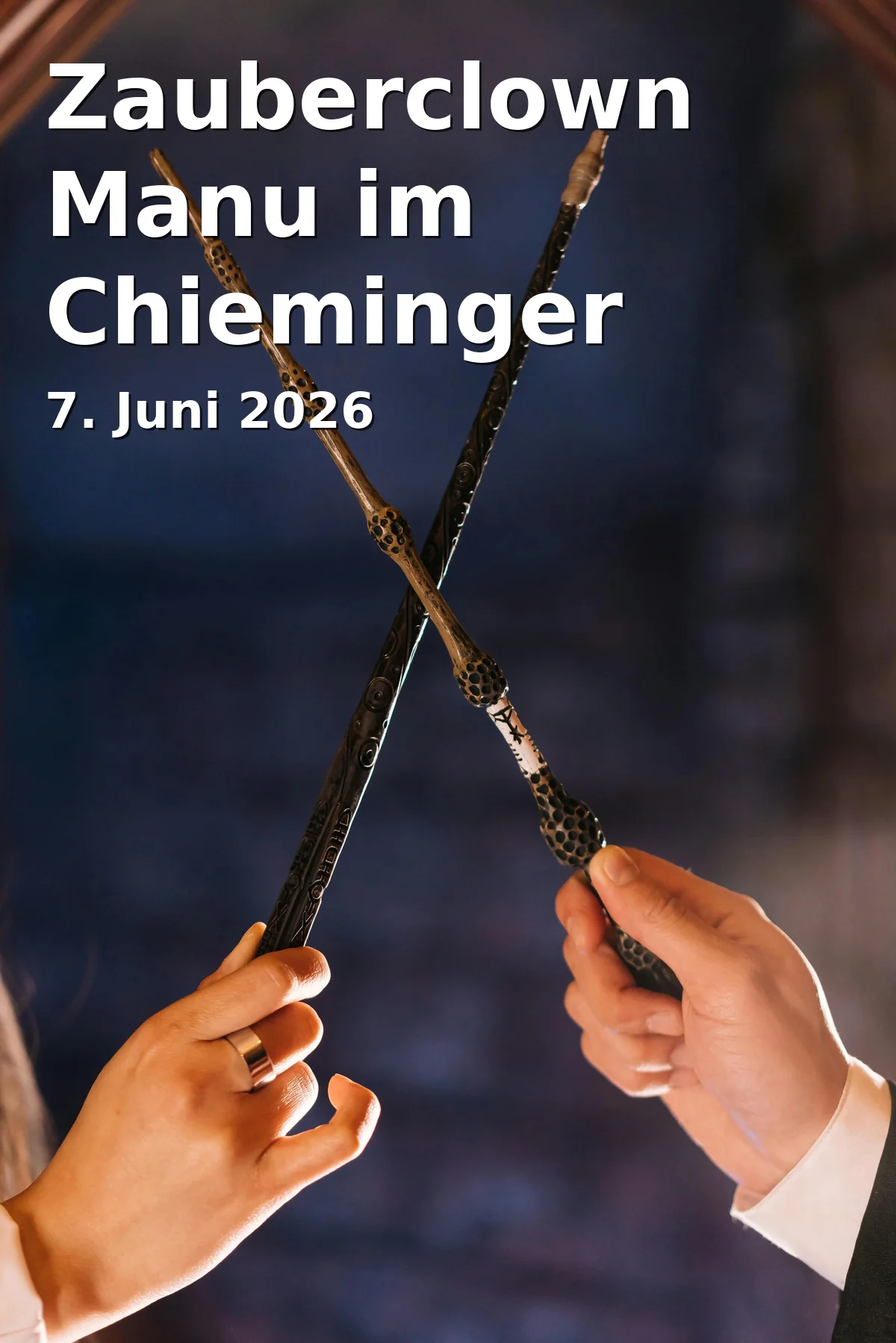 Event: Zauberclown Manu im Chieminger Ortskern