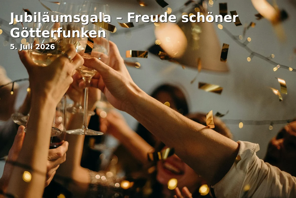 Event: Jubiläumsgala – Freude schöner Götterfunken in Immling Festival, Immling 1, 83135 Schechen on 5. Juli 2026