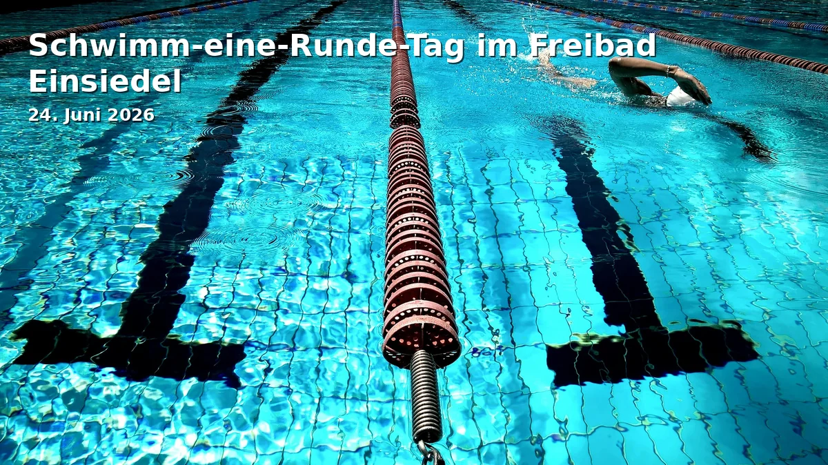 Event: Swim-a-Lap Day at Einsiedel Outdoor Pool