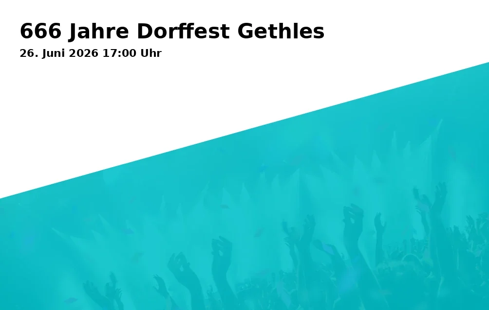 Event: 666 Years of Gethles Village Festival