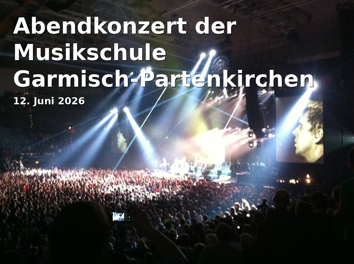 Event: Evening Concert of the Music School Garmisch-Partenkirchen