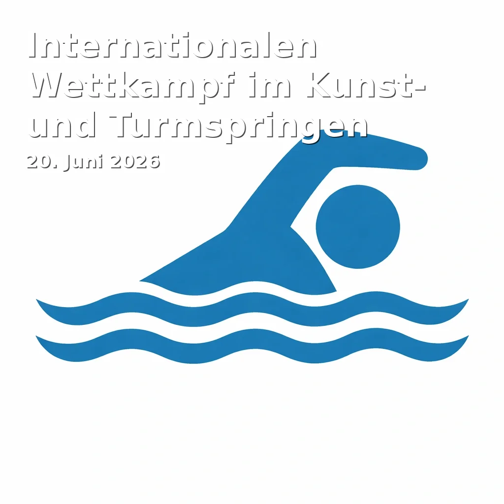 Event: Internationalen Wettkampf im Kunst- und Turmspringen