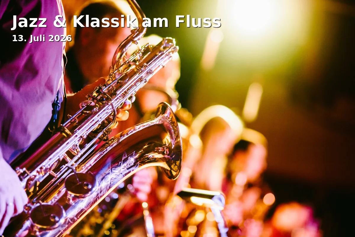 Event: Jazz & Classical at the River in Kulturinsel Wöhrmühle, Wöhrmühle 1, 91054 Erlangen on 13. July 2026