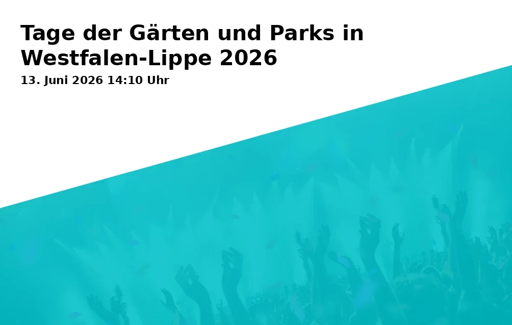 Event: Tage der Gärten und Parks in Westfalen-Lippe 2026 in Bienenmuseum, Schulallee 11, 47239 Duisburg on 13. Juni 2026
